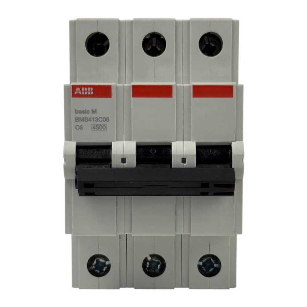 Автоматичний вимикач ABB basic M 3P  C6 ( 2CDS643041R0064 )